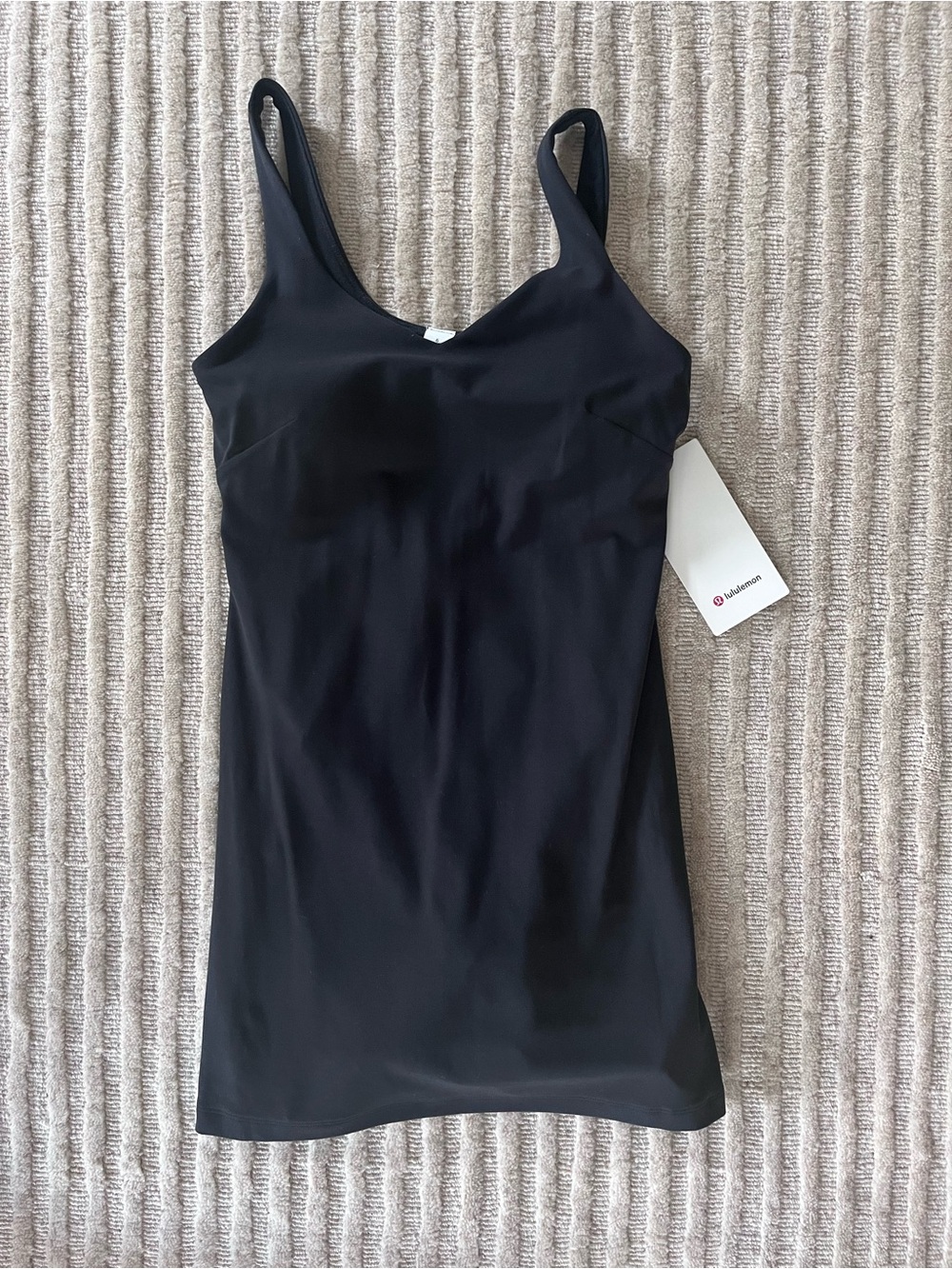 NWT Lululemon athletica Black Align dress Sz 6